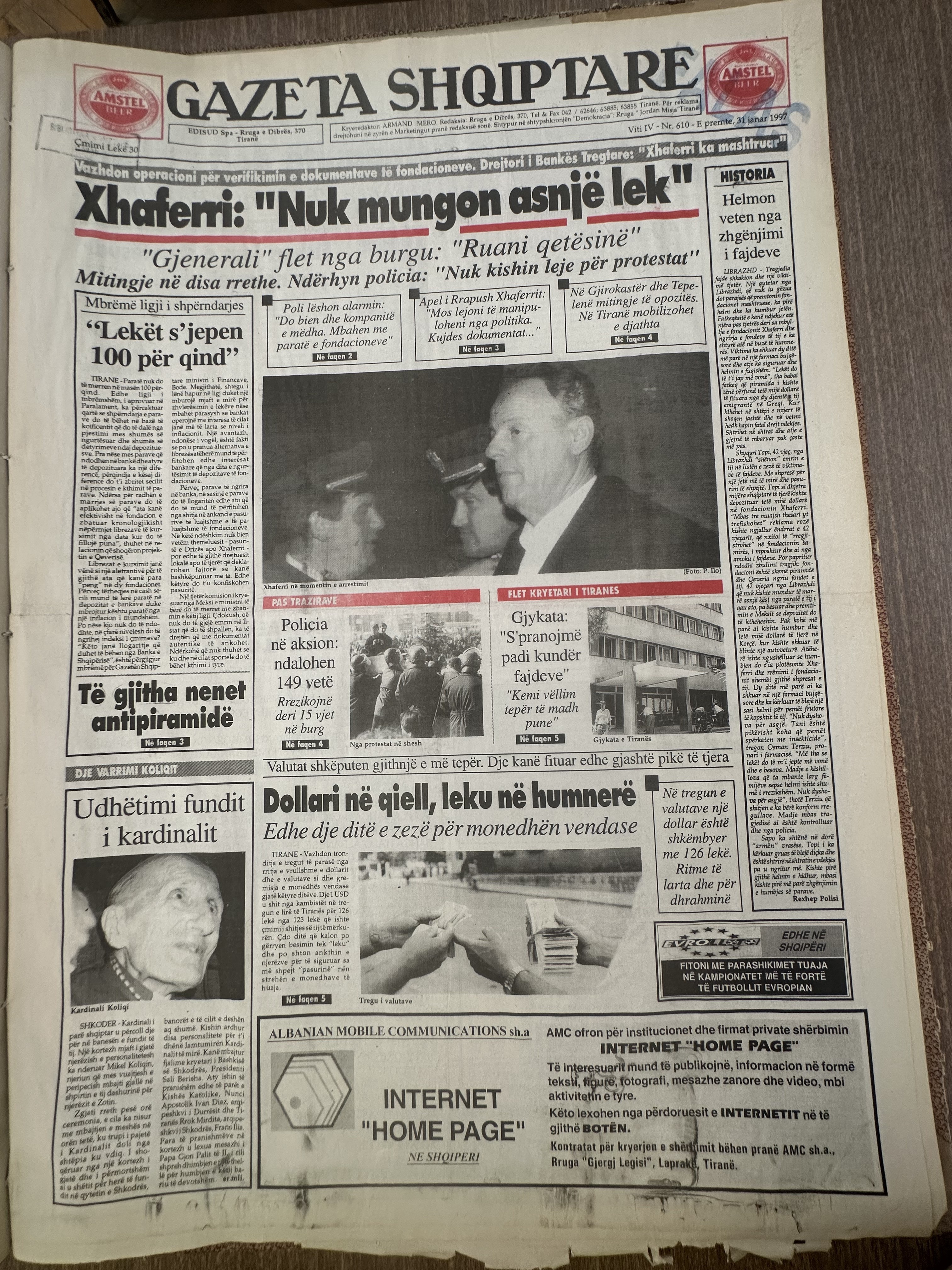 Gazeta Shqiptare 1997-01-31